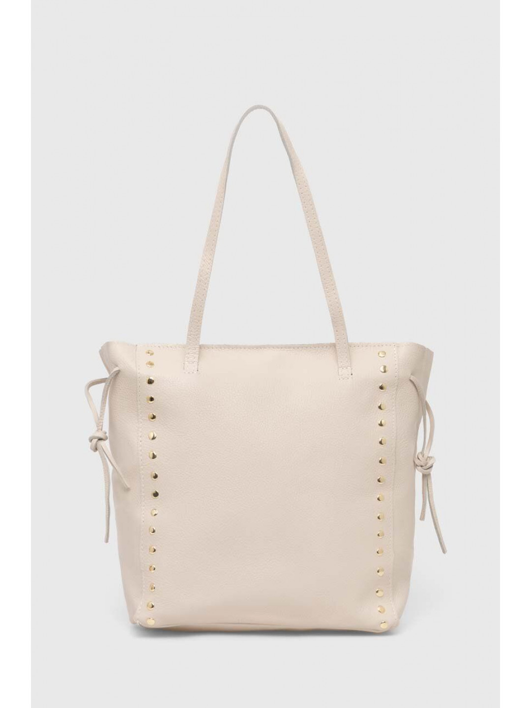 Kožená kabelka Answear LAB béžová barva